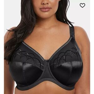 Elomi Cate Full Figure Underwire Lace Cup Bra (EL4030BLK)